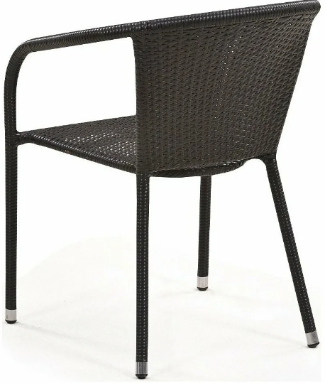 Комплект мебели из 4 кресла + стол T197BNS-W53/Y137C-W53 Brown в интернет гипермаркете «Планета Лета». Фото