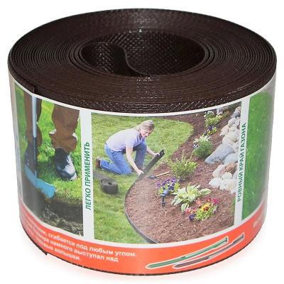 Лента бордюрная  коричневый 10 м БЛ-10/10 в интернет гипермаркете «Планета Лета». Фото