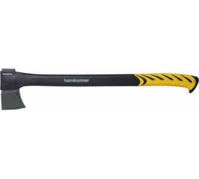 Топор-колун Hanskonner 1000г,фибергл. рукоятка с TPE, кованый, PTFE покрытие,HK1015-01-FB1000