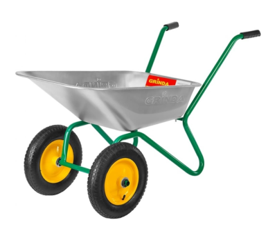 Cадовая двухколесная тачка GRINDA GB-2 80 л 120 кг Grinda в интернет гипермаркете «Планета Лета». Фото Cадовая двухколесная тачка GRINDA GB-2 80 л 120 кг в интернет гипермаркете «Планета Лета». Фото