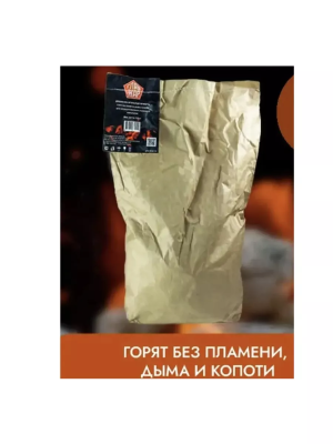 Брикеты древесно-угольные "ГлавЖар" - 3 кг. в интернет гипермаркете «Планета Лета». Фото