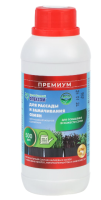 Органоминеральное удобрение Для Рассады и замачивания семян 0,5л в интернет гипермаркете «Планета Лета». Фото