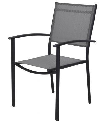 Кресло металл 55х59,5х87 см серый FC2200010 в интернет гипермаркете «Планета Лета». Фото
