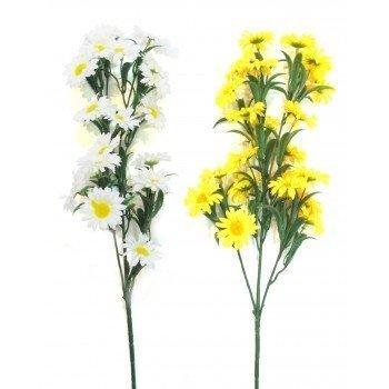 Цветок искусственный Хризантема L14 W14 H65 см, 2в. 262099 в интернет гипермаркете «Планета Лета». Фото