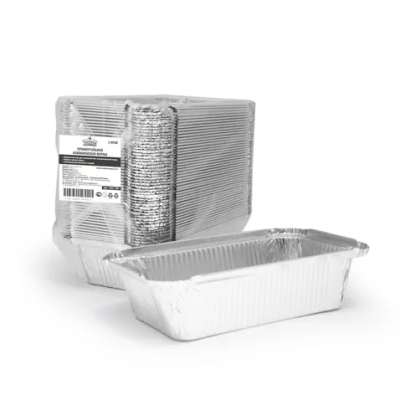 Форма алюминиевая 201х118х45 мм (3 шт/упак)/44 в интернет гипермаркете «Планета Лета». Фото