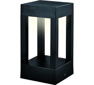 Садовый светильник светодиодный,  напольный. Теплый белый свет (3000K),  чёрный, ULU-T03A-10W/3000K в интернет гипермаркете «Планета Лета». Фото