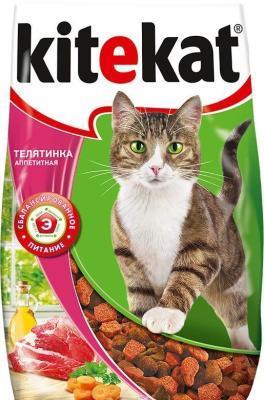 Корм Kitekat телятинка аппетитная 800г в интернет гипермаркете «Планета Лета». Фото