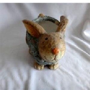 Кашпо Кролик Н-24см.L-35см. В-40см. D-16см F801 в интернет гипермаркете «Планета Лета». Фото