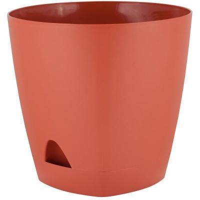 Горшок для цветов InGreen Amsterdam D170мм 2,5л с прикорневым поливом Итальянский терракот в интернет гипермаркете «Планета Лета». Фото