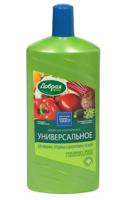 Органоминеральное удобрение Для Цветов открытого грунта 1л в интернет гипермаркете «Планета Лета». Фото