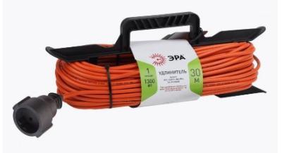 Удлинитель силов ЭРА RPх-1-2x0.75-30m  пласт. катушка без заземл. ПВС 30м 1гн  2х0.75мм2 в интернет гипермаркете «Планета Лета». Фото