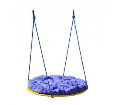Качели детские "Гнездо" с подушкой в оплетке d800 мм MG4053 в интернет гипермаркете «Планета Лета». Фото