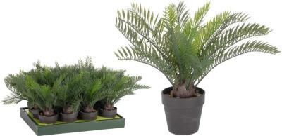 Цветок искусственный Пальма в горшке h 30см 317002260 в интернет гипермаркете «Планета Лета». Фото