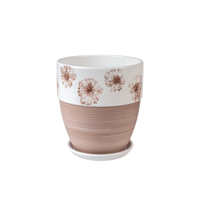 Горшок Каприфоль кофе готика борт d12, h12см, 0,8л Планета Лета в интернет гипермаркете «Планета Лета». Фото Горшок Каприфоль кофе готика борт d12, h12см, 0,8л в интернет гипермаркете «Планета Лета». Фото