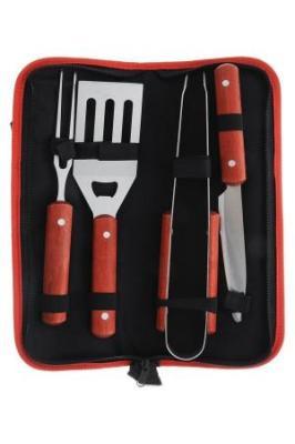 Набор инструментов для гриля ROYALGRILL, 4 предмета с сумкой в интернет гипермаркете «Планета Лета». Фото