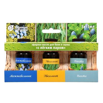 Эфирное масло 30002 набор С легким паром в интернет гипермаркете «Планета Лета». Фото