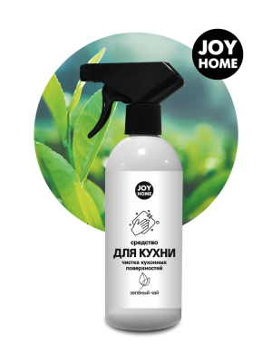 Средство чистящее для кухни JOY HOME зеленый чай 0,5л в интернет гипермаркете «Планета Лета». Фото