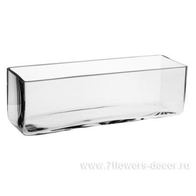 Ваза (стекло) 40x12xH12см в интернет гипермаркете «Планета Лета». Фото