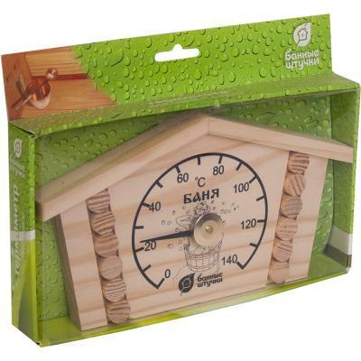 Термометр Избушка 23*12,5*2,5см 18014 в интернет гипермаркете «Планета Лета». Фото