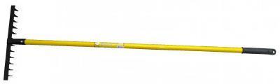 Грабли ГВ-12 с желтым метализированным черенком 030222 в интернет гипермаркете «Планета Лета». Фото