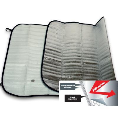 Шторка солнцезащитная на лобовое стекло 145x70 см SH-105F-M A07412S в интернет гипермаркете «Планета Лета». Фото