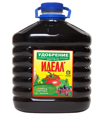 Удобрение Идеал органич нат биогумус 3л в интернет гипермаркете «Планета Лета». Фото