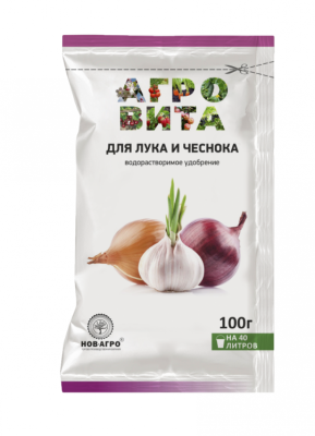 Удобрение Агровита Для лука и чеснока 100г в интернет гипермаркете «Планета Лета». Фото