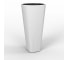 Кашпо LAMELA MUZA высокая d39, h81 см белый (вкладыш 061887) в интернет гипермаркете «Планета Лета». Фото