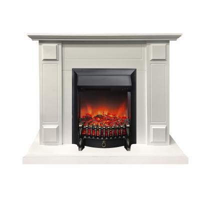 Каминокомплект Turin STD WT  STD/EUG +Fobos LUX BL в интернет гипермаркете «Планета Лета». Фото