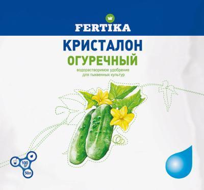 Удобрение Фертика Кристалон огуречный 100г в интернет гипермаркете «Планета Лета». Фото