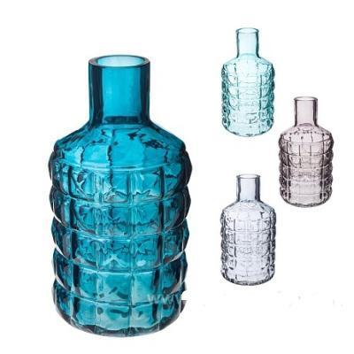 Ваза "Альхес" (стекло) D11,8xH22,5 см в интернет гипермаркете «Планета Лета». Фото