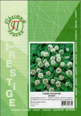 Клевер ползучий белый 0,3 кг в интернет гипермаркете «Планета Лета». Фото