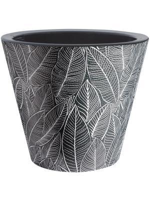 Кашпо Декор "Джангл" (3л.) Цв. Антрацит (Арт. КШ-9413) в интернет гипермаркете «Планета Лета». Фото