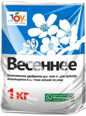 Удобрение JOY Весеннее 1кг в интернет гипермаркете «Планета Лета». Фото