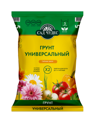 Грунт универсальный Сад Чудес Miracle Garden 5л в интернет гипермаркете «Планета Лета». Фото