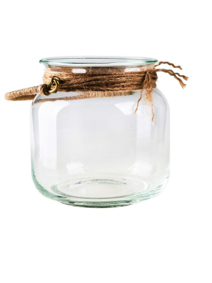 Ваза "ЛЕМОЖ-3" стекло D15xH15 см в интернет гипермаркете «Планета Лета». Фото