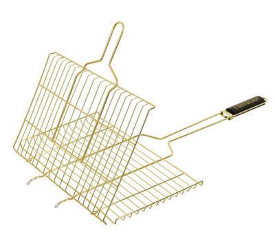 Решётка-гриль BOYSCOUT для стейков GOLD 70х45х27х2 см 61902 в интернет гипермаркете «Планета Лета». Фото