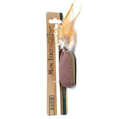 Игрушка Мон Теро ЭКО Дразнилка-удочка мешочек мяты д/кош XHC-2162 в интернет гипермаркете «Планета Лета». Фото