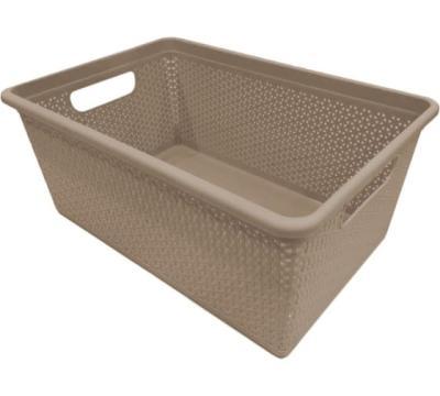 Корзина универсальная Nature 20л кофейный BQ4006КФ в интернет гипермаркете «Планета Лета». Фото