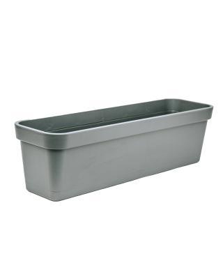 Балконный ящик Lobella, 60*17*16см антрацит 640 в интернет гипермаркете «Планета Лета». Фото