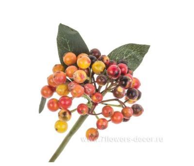 Растение искусственное, 30 см Оранжевый 0504A-M12-OR в интернет гипермаркете «Планета Лета». Фото