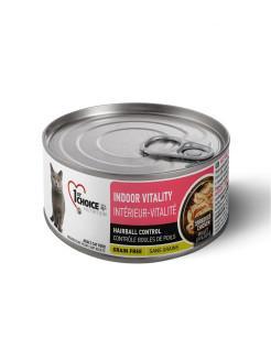 Консервы д/ кошек 1ST CHOICE Vitality 85г, КУРИЦА с ЯБЛОКАМИ (уп-24шт) в интернет гипермаркете «Планета Лета». Фото