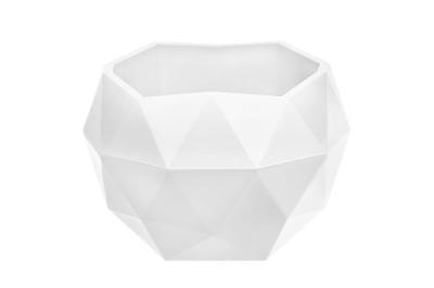 Кашпо "Топаз" (1,2л.) Цв. Белый (Арт. КШ-3010) СТУДИЯ-ДЕКОР в интернет гипермаркете «Планета Лета». Фото Кашпо "Топаз" (1,2л.) Цв. Белый (Арт. КШ-3010) в интернет гипермаркете «Планета Лета». Фото