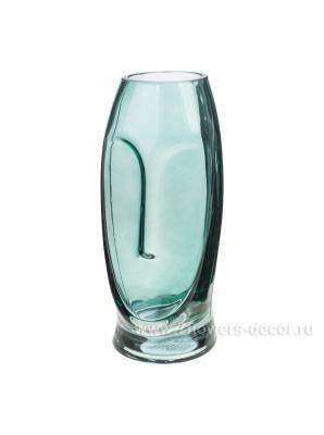 Ваза "Faces" (стекло), D10xH23 см в интернет гипермаркете «Планета Лета». Фото