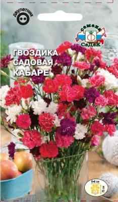 Гвоздика садовая Кабаре смесь цветов в интернет гипермаркете «Планета Лета». Фото