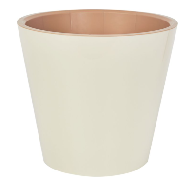 Горшок для цветов London D190 мм, 3,3л Сливочный в интернет гипермаркете «Планета Лета». Фото