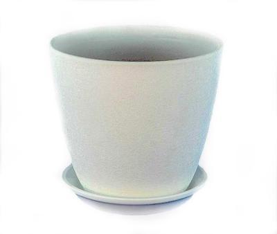 Горшок бутон Винил бел (ВН02) 21см, 5,4л в интернет гипермаркете «Планета Лета». Фото