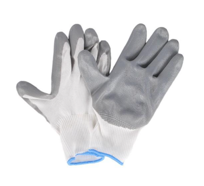 Перчатки  нейлон облив нитрил 'Praktische Home' G-102 в интернет гипермаркете «Планета Лета». Фото