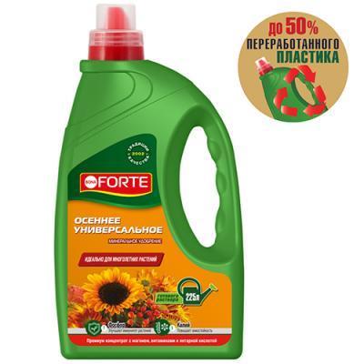 Удобрение БФ минеральное Универсальное лето-осень 1,5 л/ 4 в интернет гипермаркете «Планета Лета». Фото