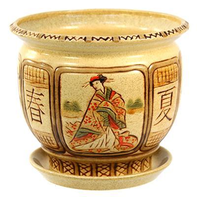 Горшок ВК Невеста  d16см, h14,5см, 1,8л в интернет гипермаркете «Планета Лета». Фото